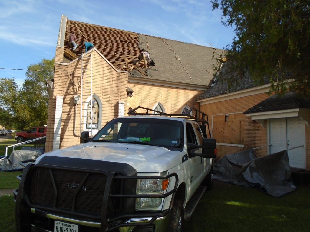 Best Roofing & Remodeling Waco New Church Shingle Roof Construction