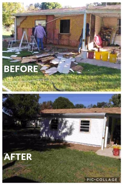 Siding Installation Waco - Before & After